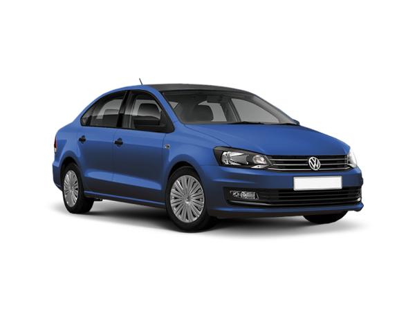 Volkswagen Polo Цвет: Синий Reef, металлик. Чёрный Deep, перламутр